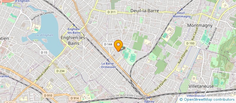 localisation de l'entreprise A T B S  DEUIL LA BARRE