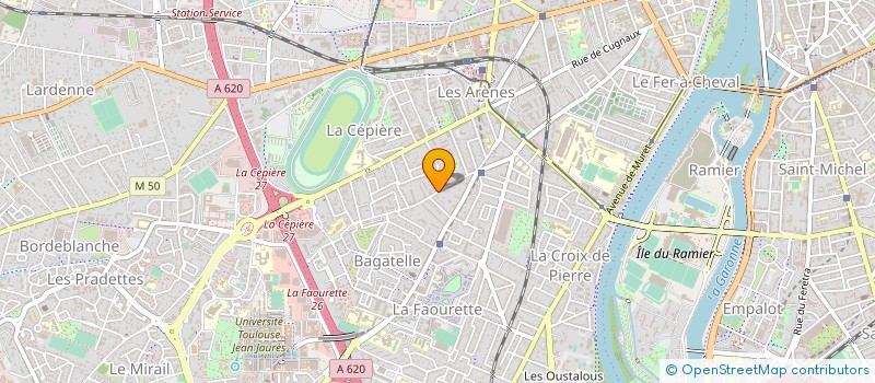 localisation de l'entreprise A.T.C à TOULOUSE