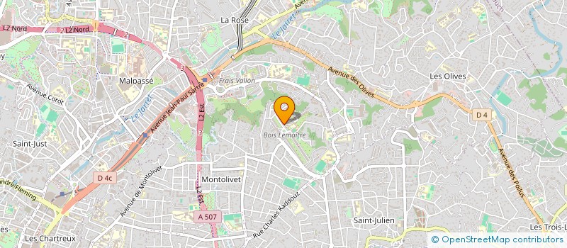 localisation de l'entreprise A.T.C à MARSEILLE
