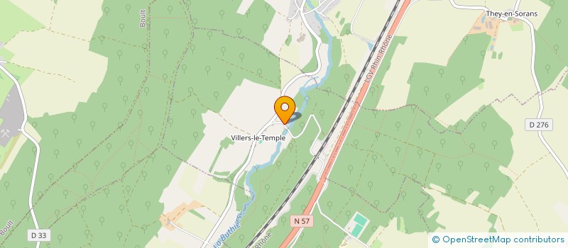 localisation de l'entreprise A.T.C.S.  PERROUSE