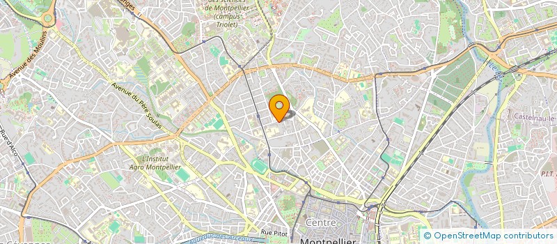 localisation de l'entreprise A.T.D.I à MONTPELLIER