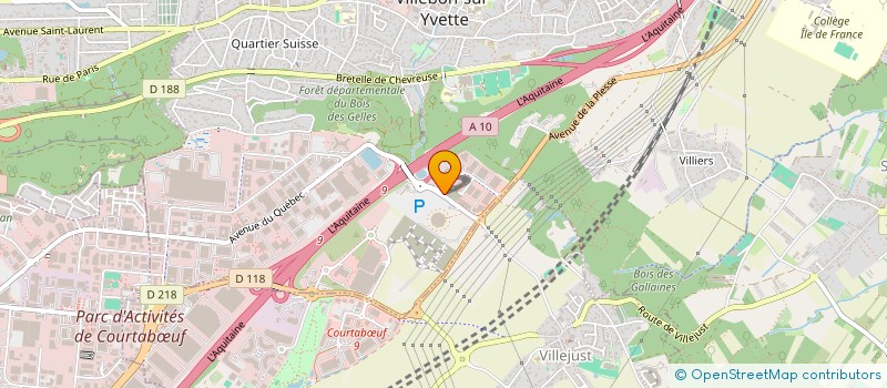 localisation de l'entreprise A.T.D.I. à VILLEBON-SUR-YVETTE