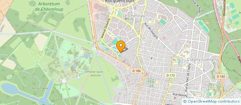 localisation de l'entreprise A T DISTRIBUTION à LE CHESNAY-ROCQUENCOURT