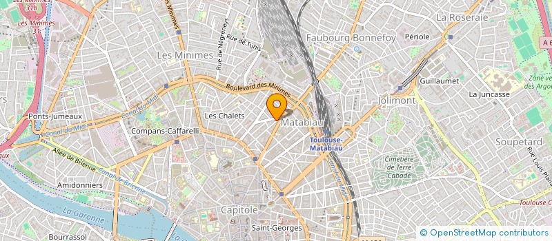 localisation de l'entreprise A T E ASSOC TOULOUSAINE POUR L'EMPLOI  TOULOUSE