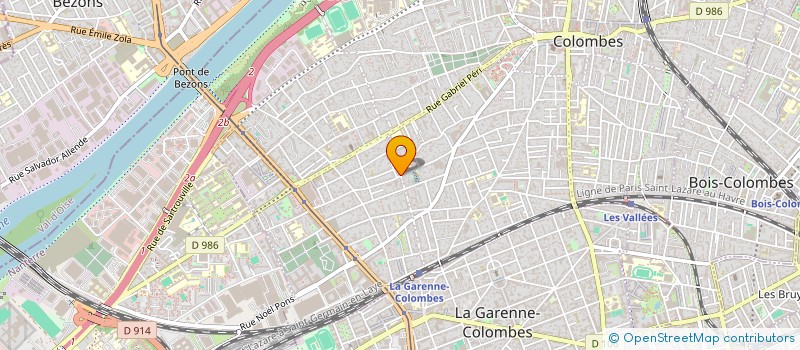 localisation de l'entreprise A.T E-COMMERCE à COLOMBES