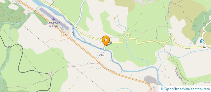 localisation de l'entreprise A.T.E.D. à POGGIO-DI-VENACO