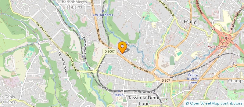 localisation de l'entreprise A.T.E.M  TASSIN-LA-DEMI-LUNE