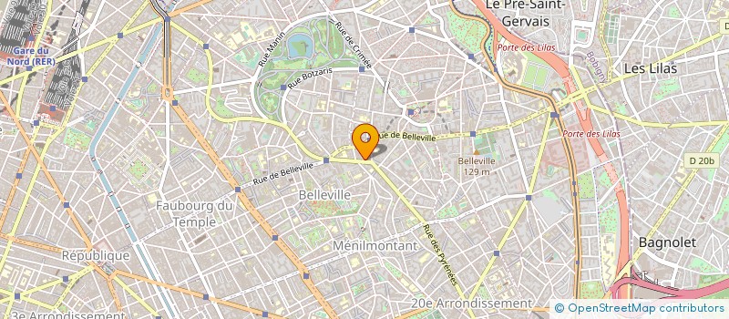 localisation de l'entreprise A.T.E.P. à PARIS