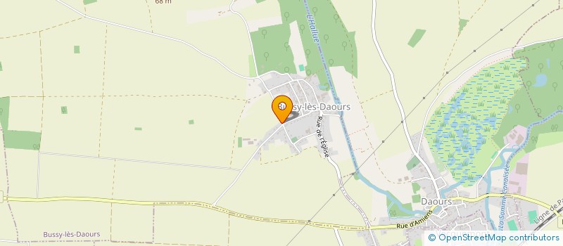 localisation de l'entreprise A.T.EX  BUSSY-LES-DAOURS