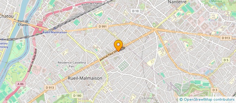 localisation de l'entreprise A-T-KA CONSEILS à RUEIL-MALMAISON