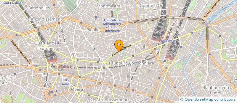 localisation de l'entreprise A T L à PARIS