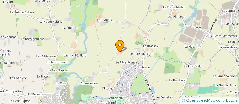localisation de l'entreprise A.T.M. AUTOMATISMES ET FERMETURES à PACE