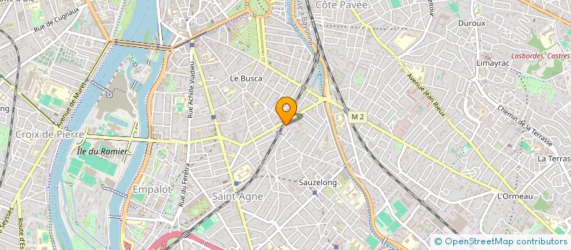 localisation de l'entreprise A.T.P ENERGIES à TOULOUSE