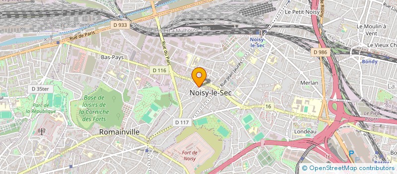 localisation de l'entreprise A.T.P.I à NOISY-LE-SEC