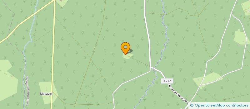 localisation de l'entreprise A.T.P. LE CARRELEUR  CASTELNAU-DE-MEDOC