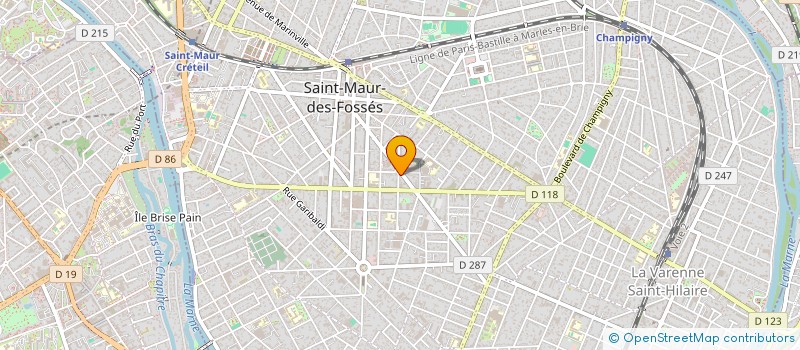 localisation de l'entreprise A.T.P. LINK à SAINT-MAUR-DES-FOSSES