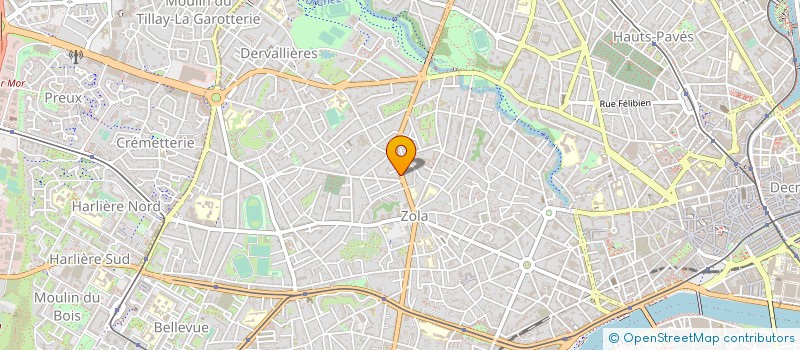localisation de l'entreprise A.T.R.C à NANTES