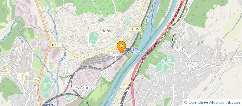 localisation de l'entreprise A.T.R. SOLUTIONS  GRIGNY