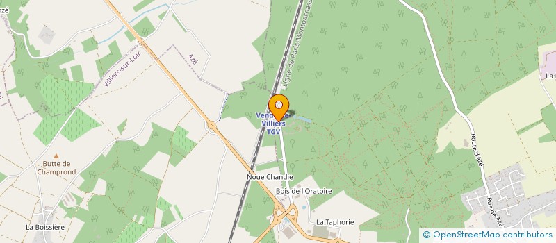 localisation de l'entreprise A T S ALARME TELESURVEILLANCE SECURITE à VENDOME
