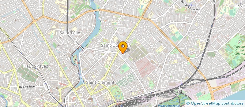 localisation de l'entreprise A.T.S. CAROSSERIE à NANTES