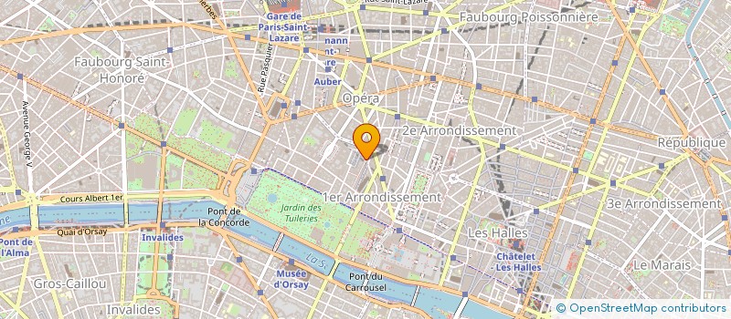 localisation de l'entreprise A.T.S.J. à PARIS