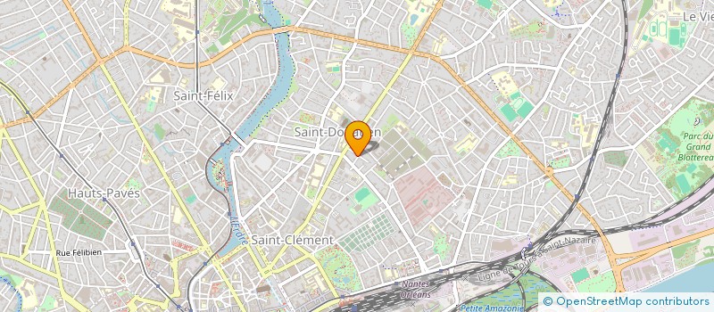 localisation de l'entreprise A.T.S. REPARATION à NANTES