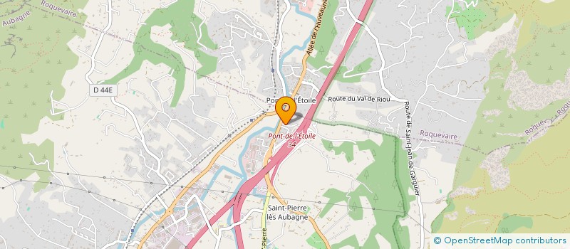 localisation de l'entreprise A & T SERVICES à AUBAGNE