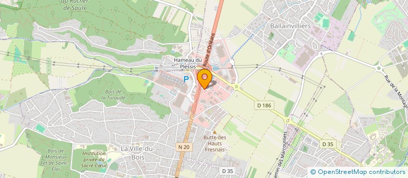 localisation de l'entreprise A T SERVICES AUTO à BALLAINVILLIERS