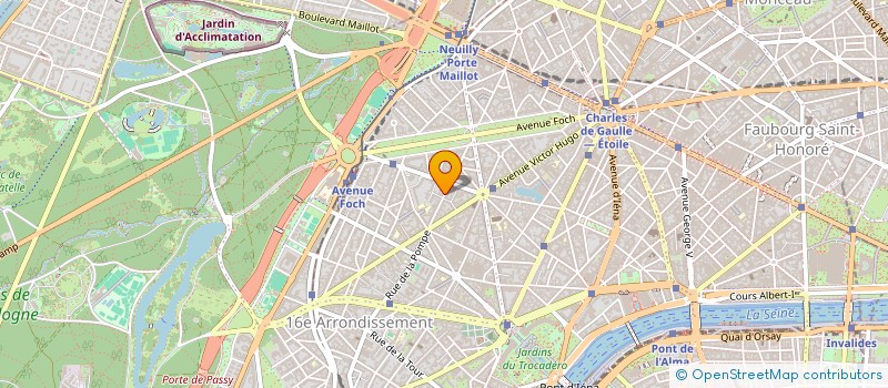 localisation de l'entreprise A.T.V  PARIS