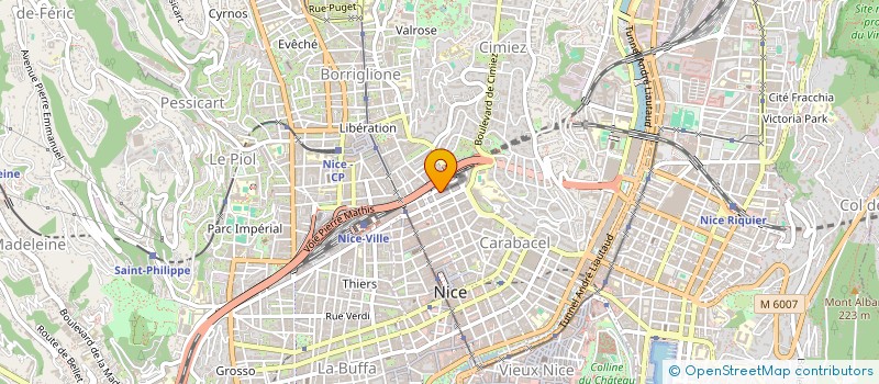 localisation de l'entreprise A TA DISPO 24/7 à NICE