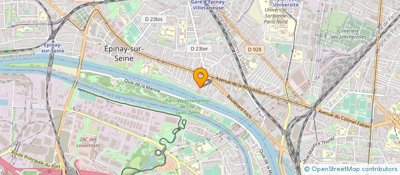 localisation de l'entreprise A TABLE à EPINAY-SUR-SEINE