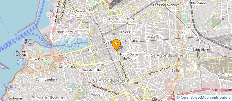 localisation de l'entreprise A TABLE  MARSEILLE