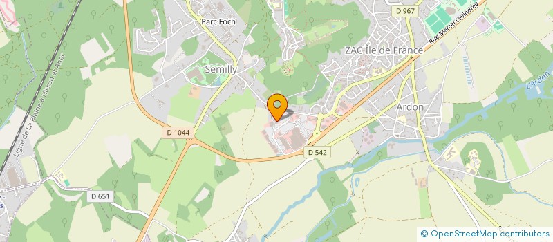 localisation de l'entreprise A TABLE à LAON
