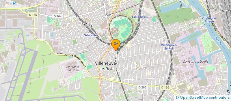 localisation de l'entreprise A TAMIETTI à VILLENEUVE-LE-ROI