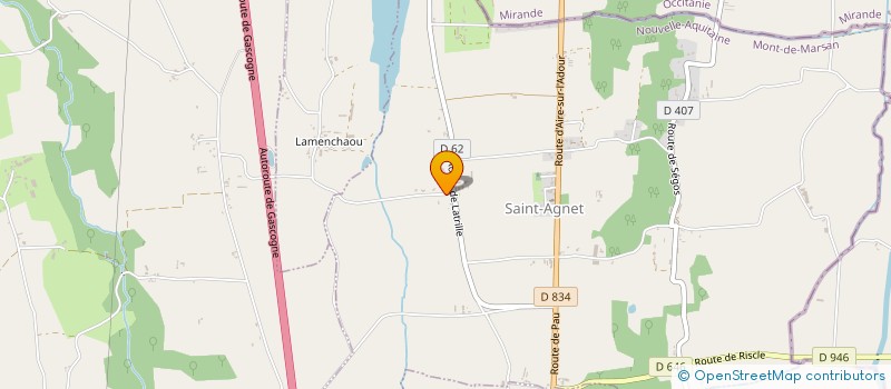 localisation de l'entreprise A TANCIE  SAINT-AGNET