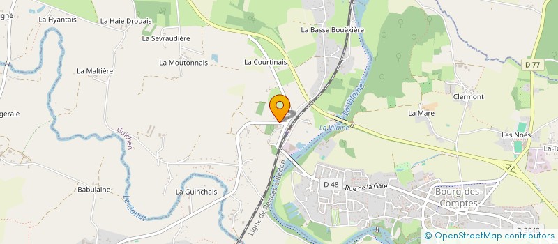 localisation de l'entreprise A TASCA BREIZH  GUICHEN