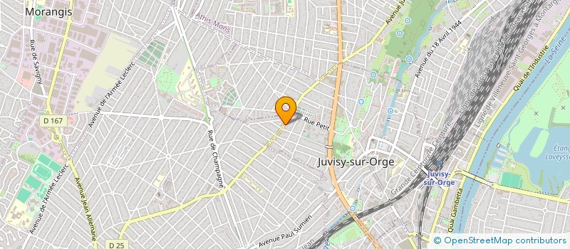 localisation de l'entreprise A TASQUINHA à JUVISY-SUR-ORGE