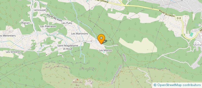 localisation de l'entreprise A TATONS à SIMIANE-COLLONGUE