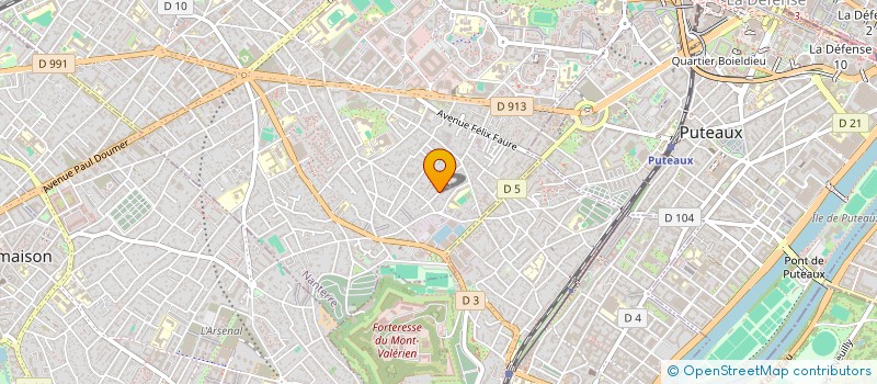 localisation de l'entreprise A TC  NANTERRE