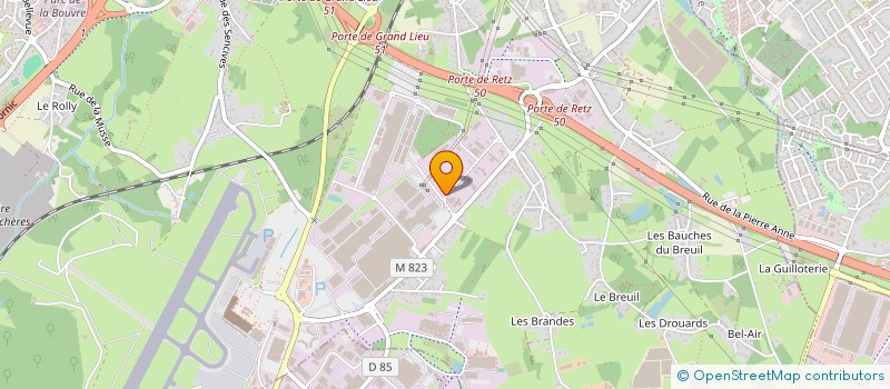 localisation de l'entreprise A-TEAM BOUGUENAIS à BOUGUENAIS