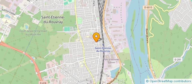 localisation de l'entreprise A TEAM RESEAU à SAINT-ETIENNE-DU-ROUVRAY
