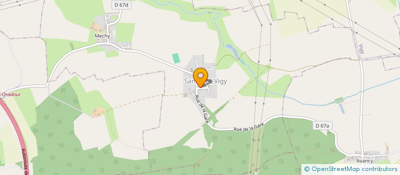 localisation de l'entreprise A TEMPO 57  SANRY-LES-VIGY