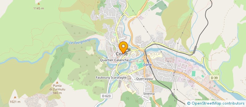 localisation de l'entreprise A TERRAZZA à CORTE