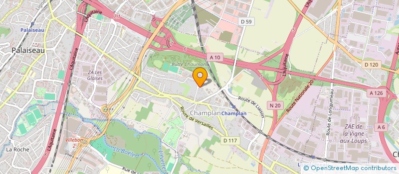 localisation de l'entreprise A TERRE A CHEVAL  CHAMPLAN