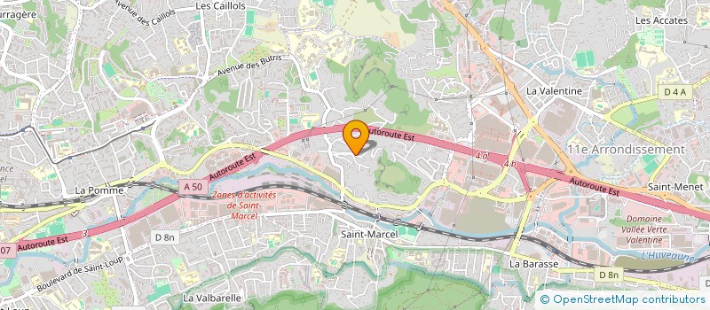 localisation de l'entreprise A TERRE SAINE  MARSEILLE