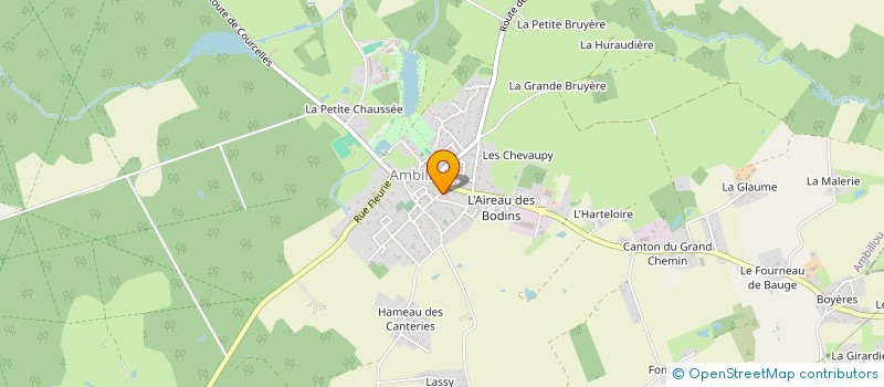 localisation de l'entreprise A.THERMIE CLIMAT  AMBILLOU