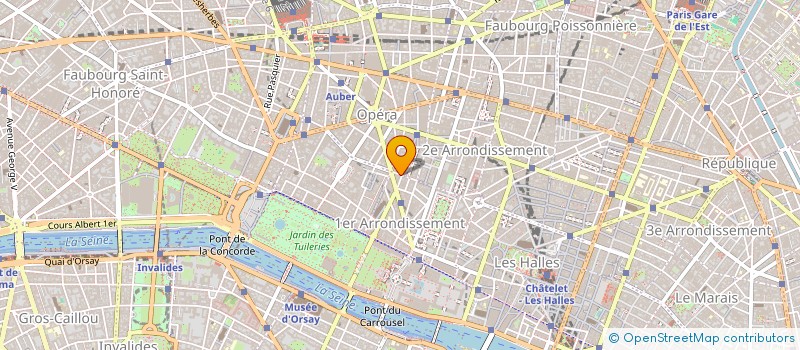 localisation de l'entreprise A.TICK SERVICES à PARIS