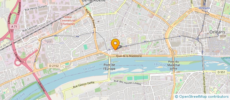 localisation de l'entreprise A'TIPIC à ORLEANS