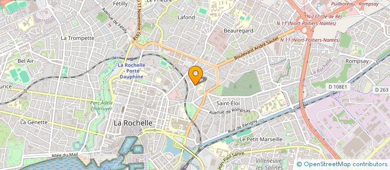 localisation de l'entreprise A-TIPIC  LA ROCHELLE