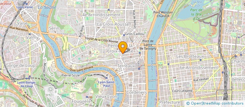 localisation de l'entreprise A TITRE D'AILE à LYON